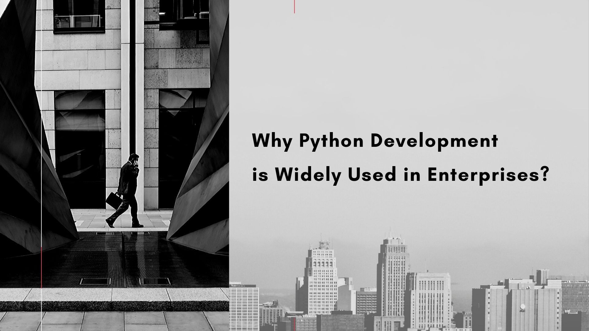 Learn Why Python Is Widely Used As An Enterprise Development Language