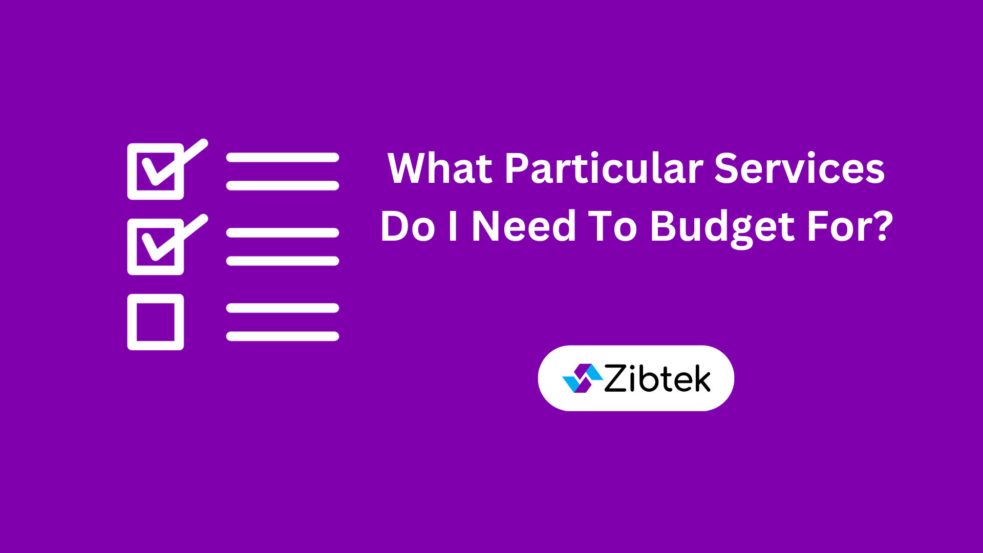 Checklist of custom mobile app development budget items