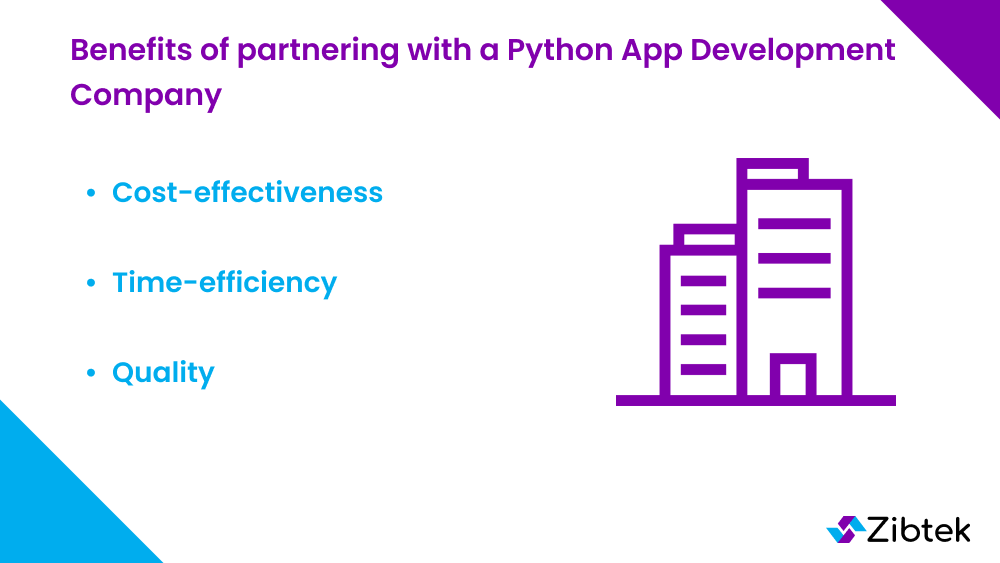 Benefits of partnering with a python app development company
