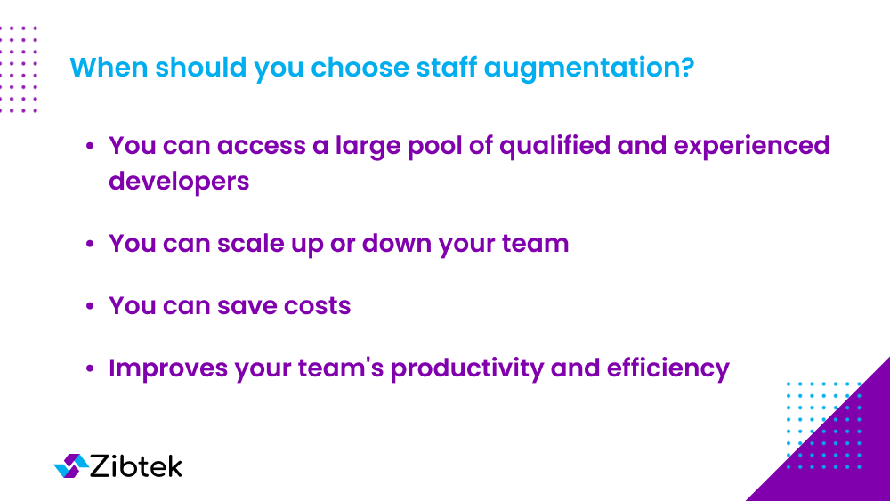 Staff Augmentation Vs Outsourcing Software Development - Which is right for me?