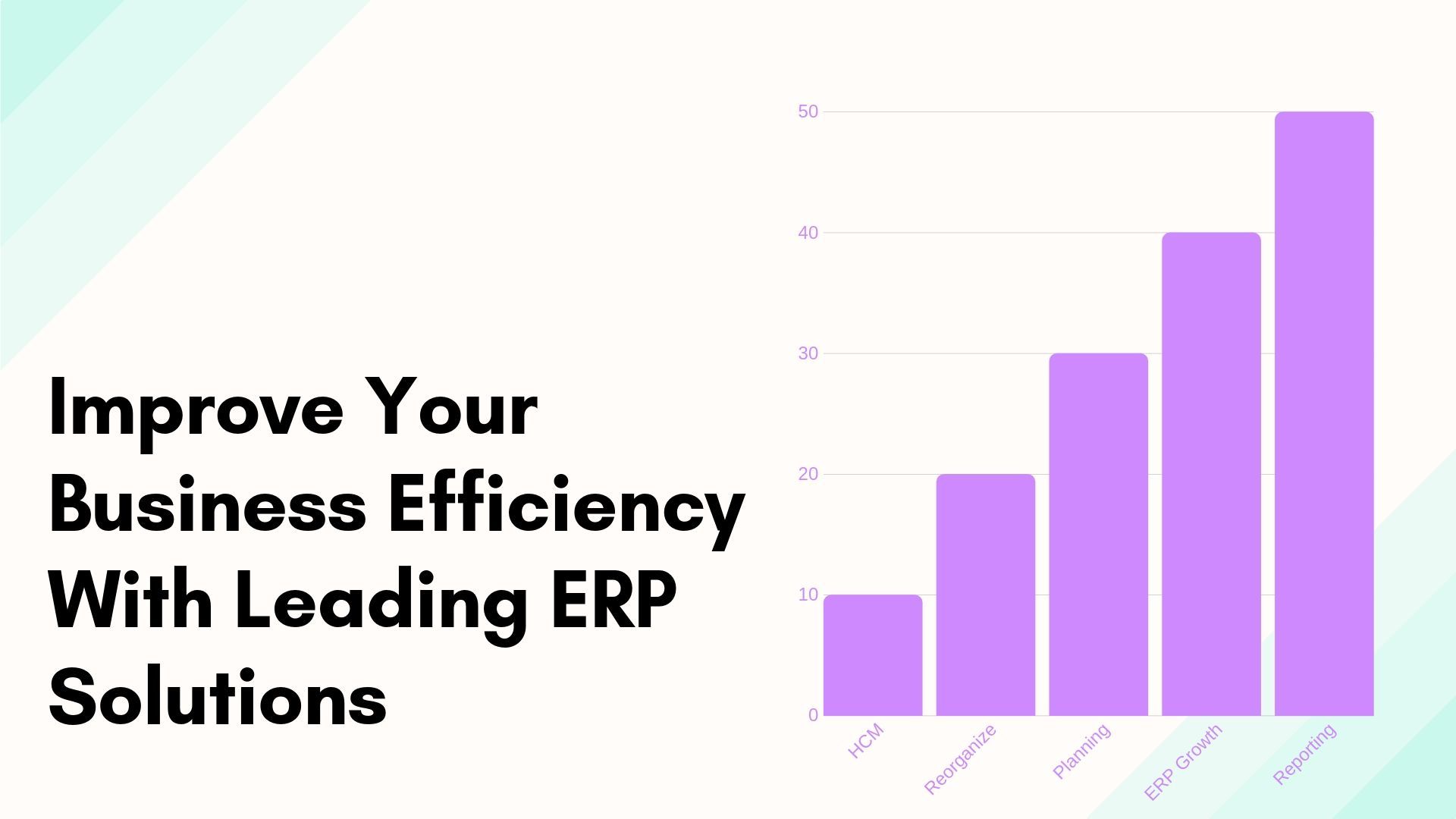 Improve Your Business Efficiency With Leading ERP Solutions