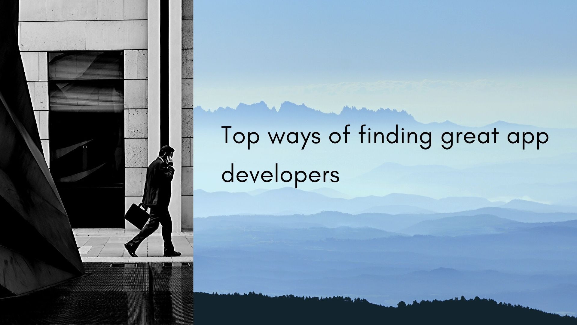 Top ways of finding great app developers