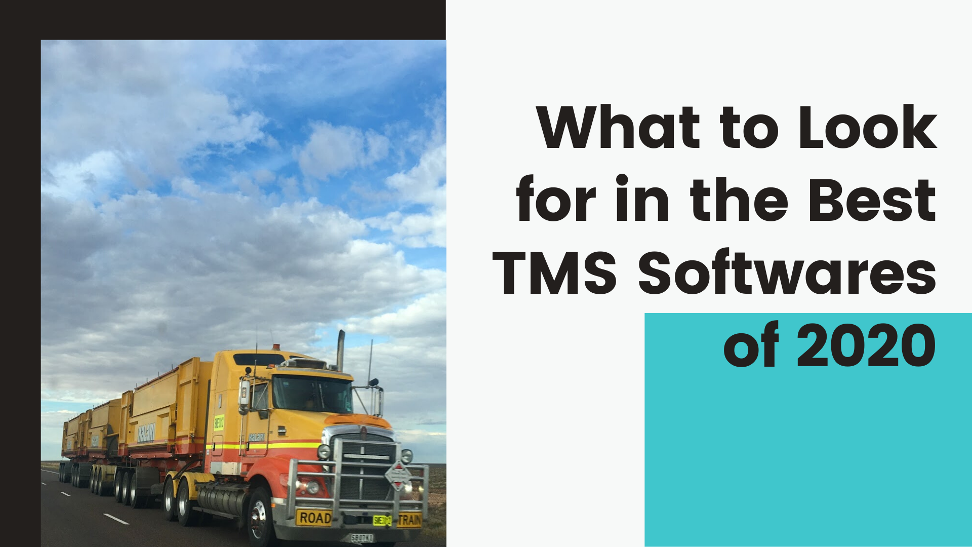 What to Look for in the Best TMS Softwares of 2020