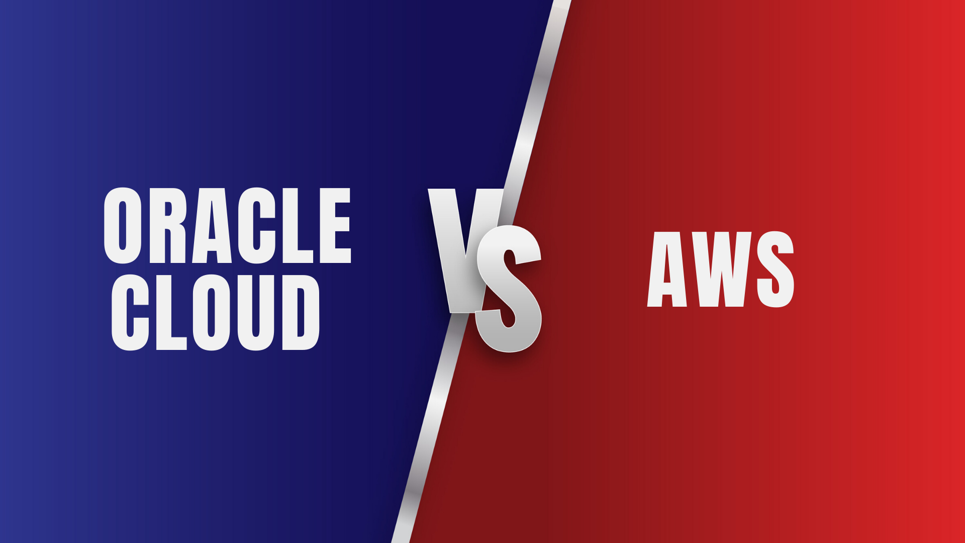 Oracle Cloud vs. AWS